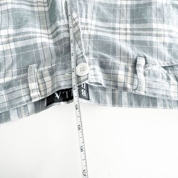 Billabong Mens Jimi Plaid Walkshorts Flat Front Mid-Length Green Size 34 - Picture 7 of 9